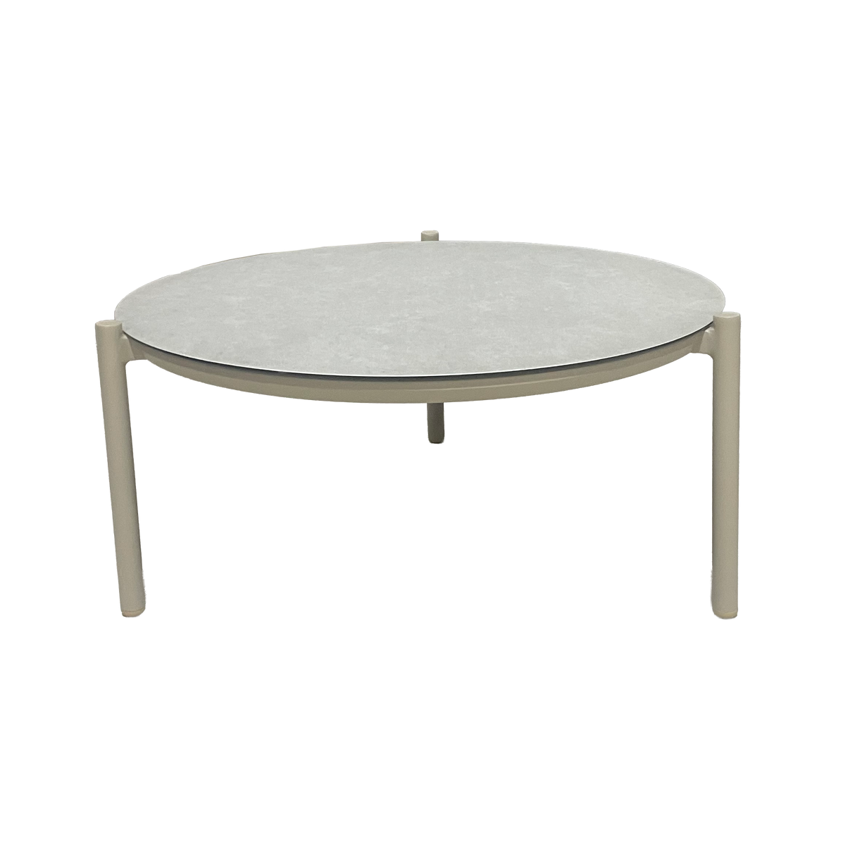 4 Seasons Outdoor Vic ( Yoga ) Coffee Table Latte printed ceramic 73 X 35h