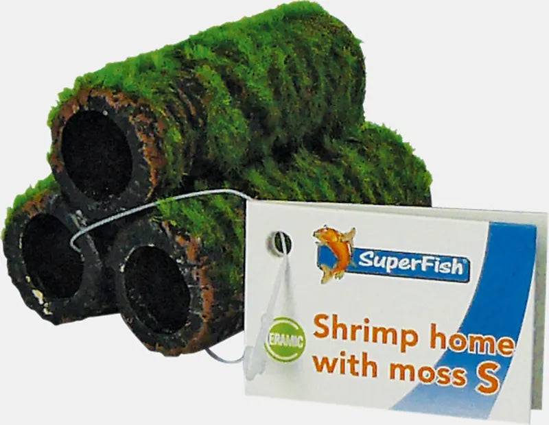 SuperFish Shrimp Home with Moss Small - Mill Race Garden Centre