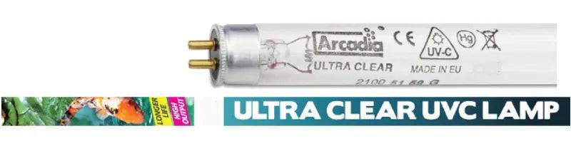 Arcadia Ultraclear UV Bulb 6w - Mill Race Garden Centre