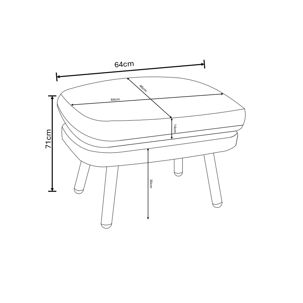 Hartman Aries Square Casual Adjustable Table Dining Set - Mill Race Garden Centre