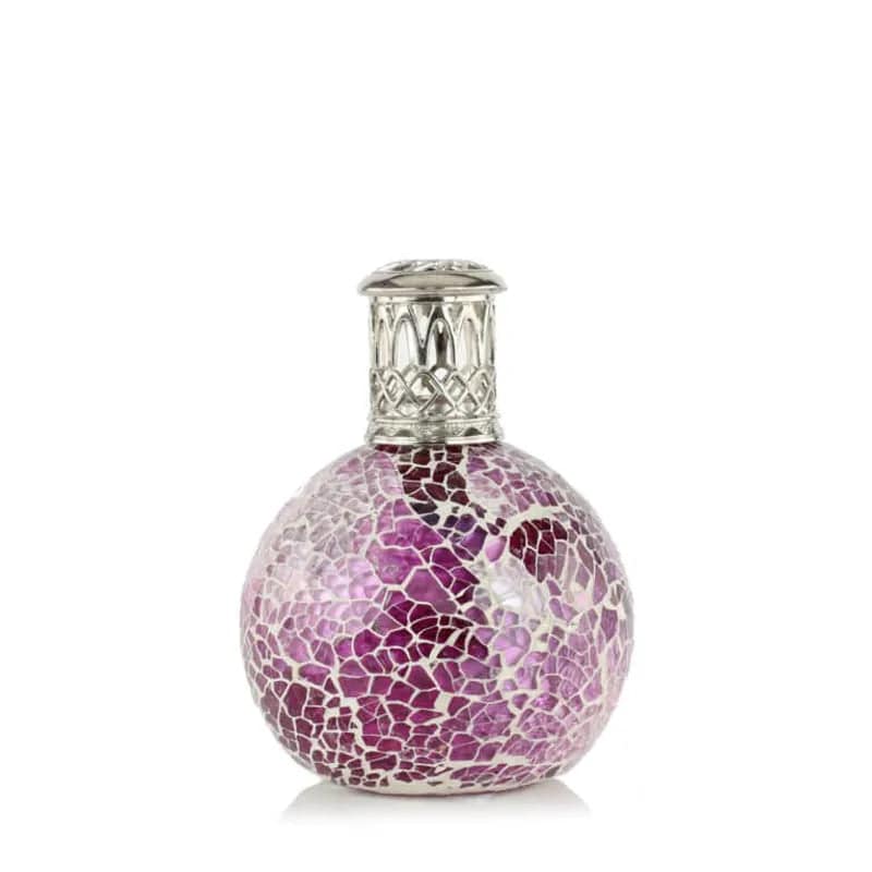 Small Sugar Plum fragrance lamp by Ashleigh & Burwood Ltd, decorative glass lamp for home indoor fragrances and candles.