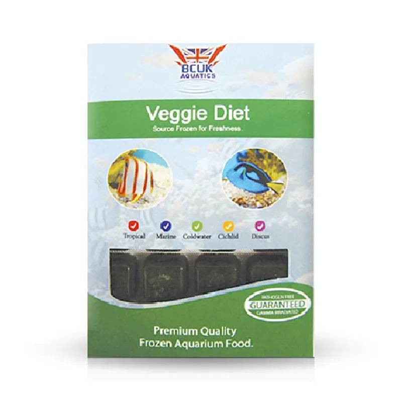 Veggie Diet 100g Frozen Fish Food - Mill Race Garden Centre
