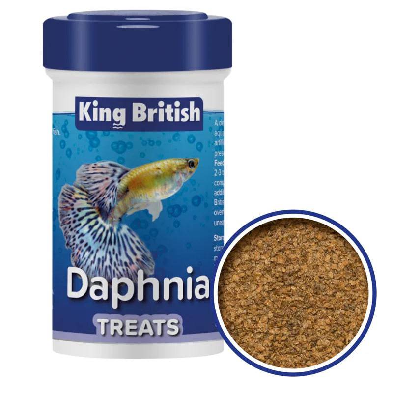 King British Daphnia Treats 18g - Mill Race Garden Centre