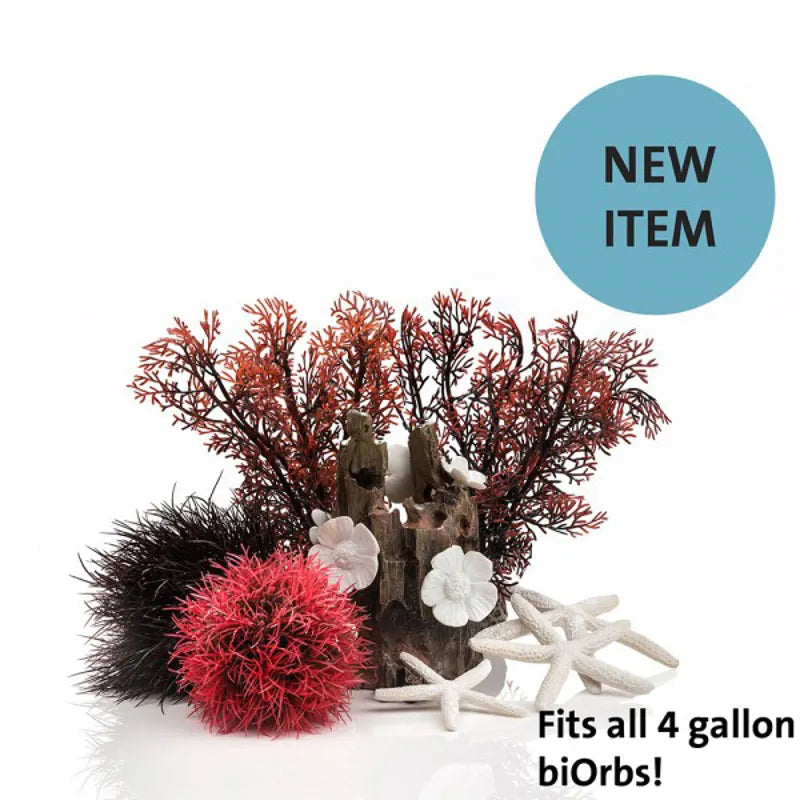 biOrb Easy Décor Kit 15L Red Forest - Mill Race Garden Centre