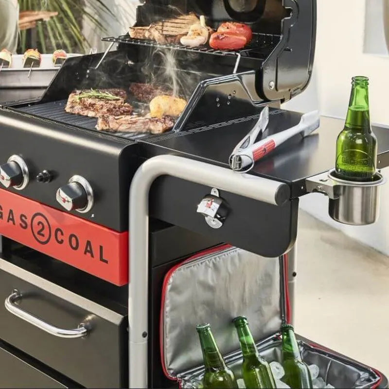 Char-Broil Gear Trax Bottle Holder and Opener - Mill Race Garden Centre