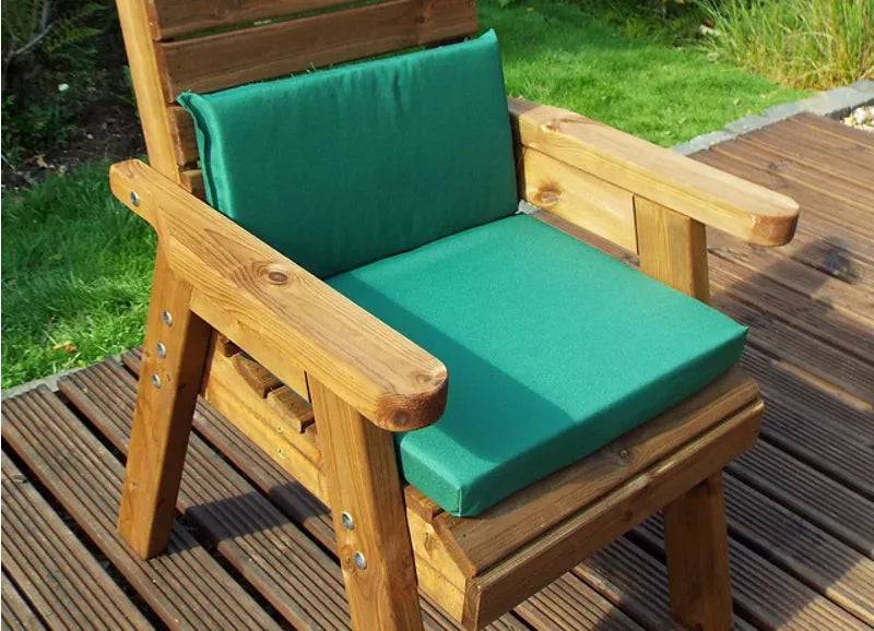 Single Chair Back Support Cushion Assorted Colours by Charles Taylor - Mill Race Garden Centre
