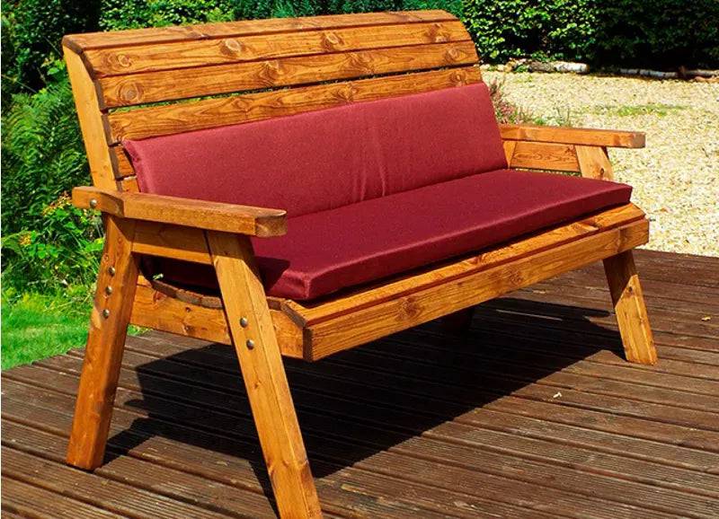 Triple Back Cushion Assorted Colours by Charles Taylor - Mill Race Garden Centre