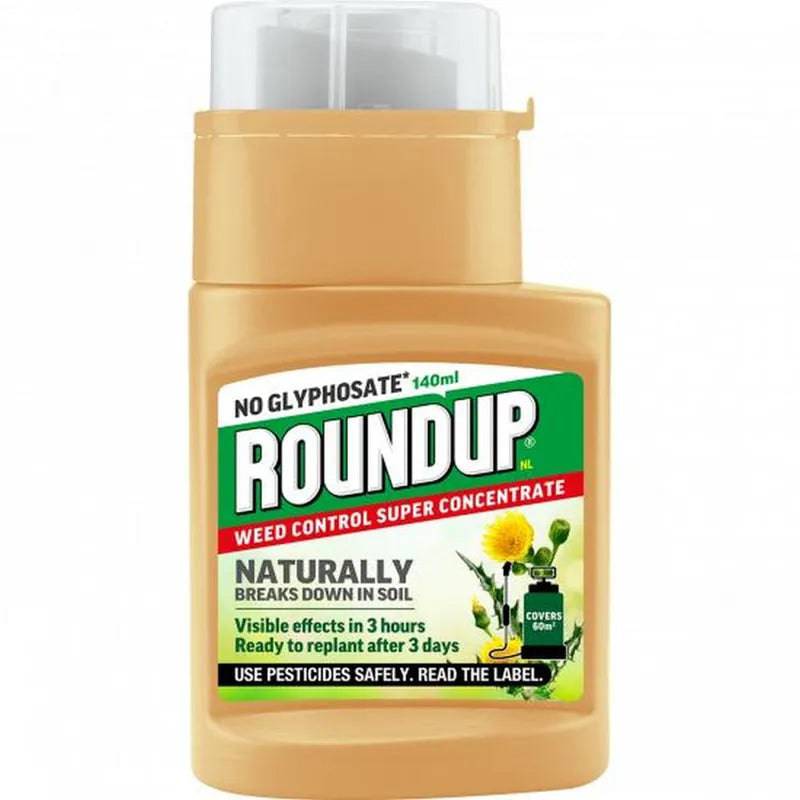 Roundup No Glyphosate Weed Killer - 140ml - Mill Race Garden Centre