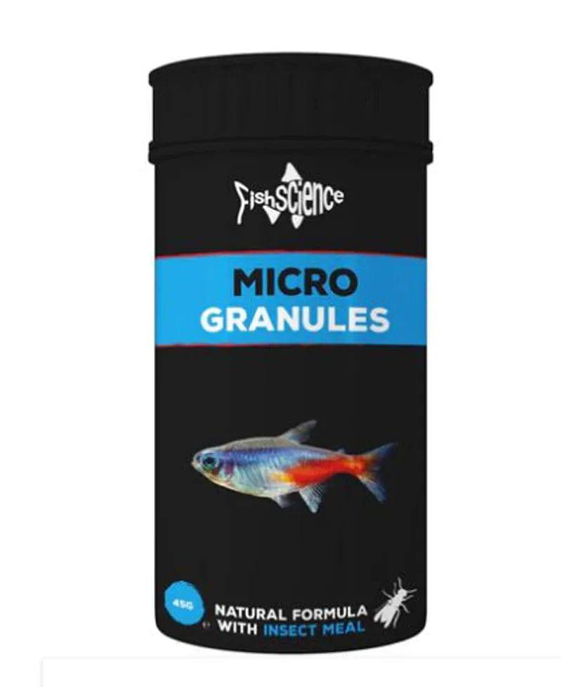 FishScience Micro Granules 45g - Mill Race Garden Centre