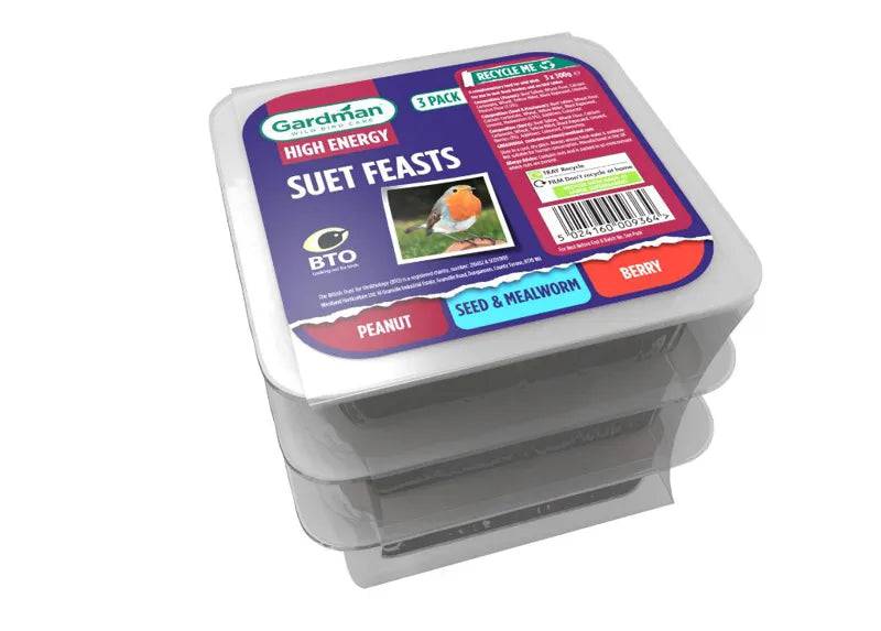 Suet Feast 3pk - Mill Race Garden Centre