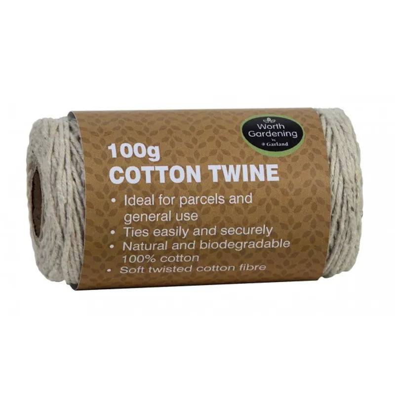 100g Cotton Twine by Garland Products - Mill Race Garden Centre