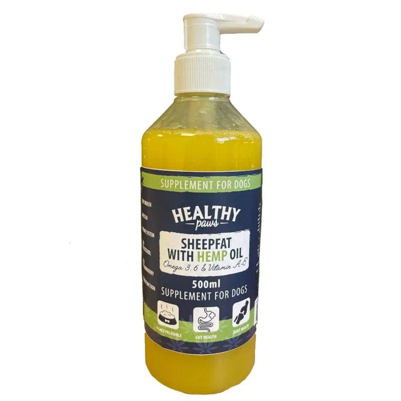 Happy Pets Sheepfat with Hemp Oil 500ml - Mill Race Garden Centre