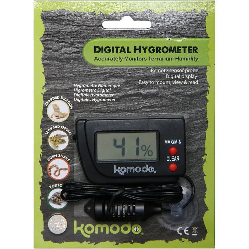 Komodo Digital Hygrometer - Mill Race Garden Centre