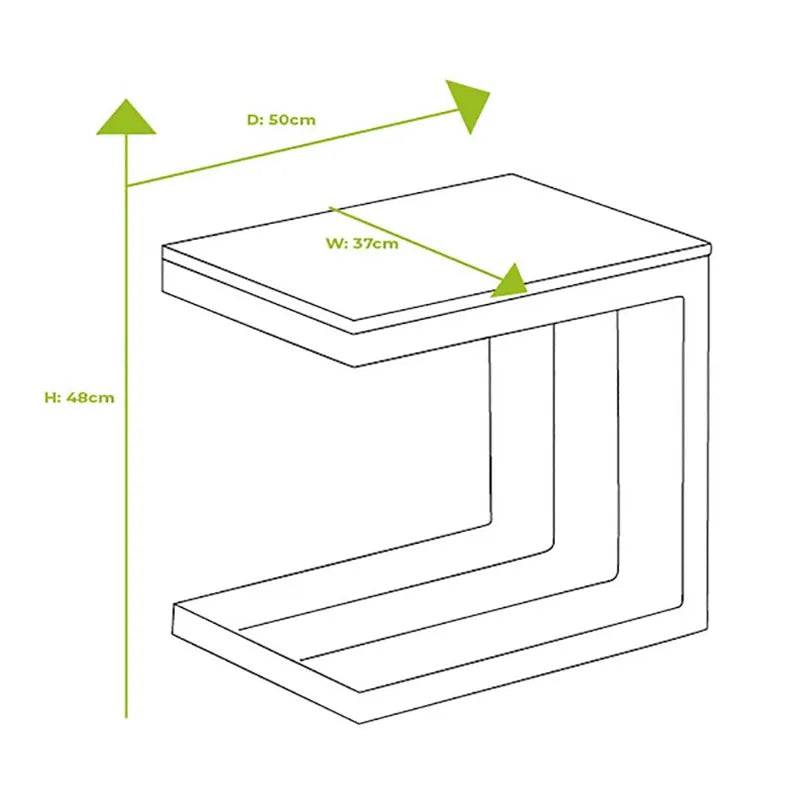 Hartman Cosmopolitan side table cover, protective furniture accessory in durable fabric, designed to fit a modern side table.