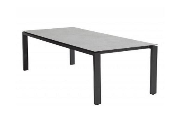 4 Seasons Outdoor Goa 160cm HPL Table with Anthracite Legs - Mill Race Garden Centre