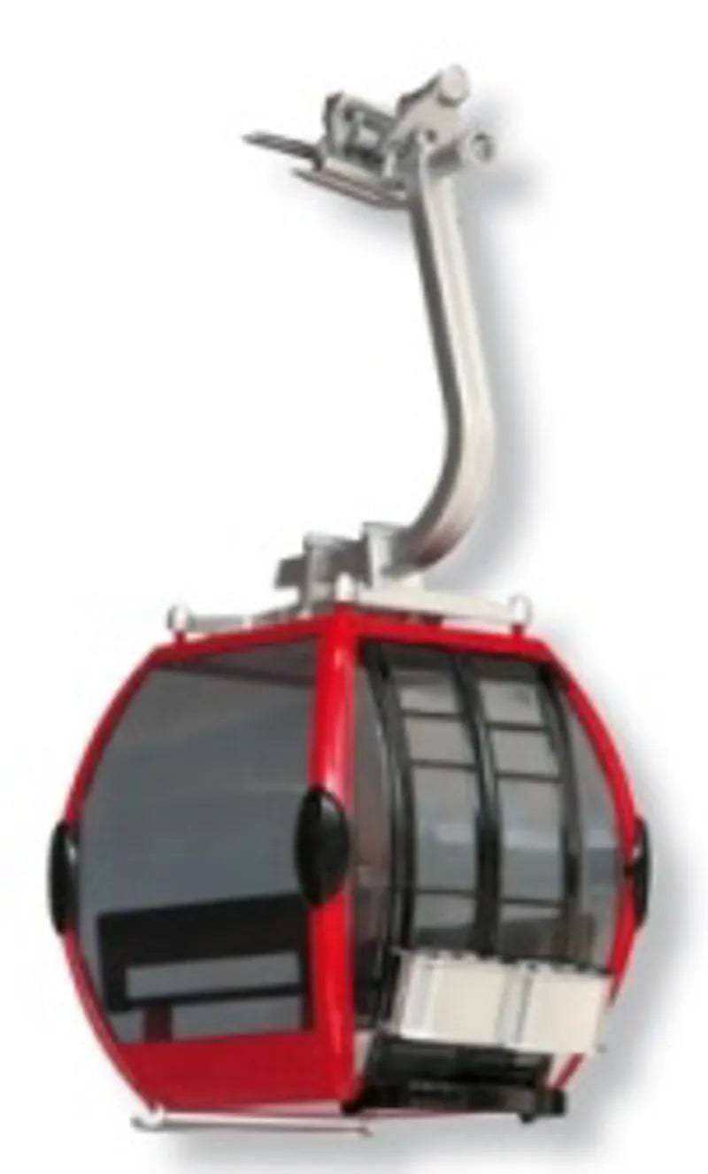 Cable Car Cabin Red/Black by Jagerndorfer - Mill Race Garden Centre