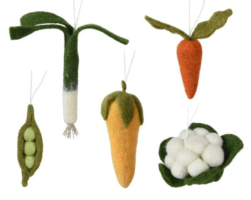 10cm Easter Wool Figures Assorted by Decoris - Mill Race Garden Centre