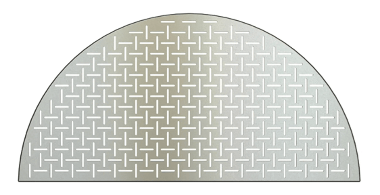 This double-thick laser-cut stainless steel surface is ultra-smooth and ideal for an even cook with delicate fish and vegetables. - Mill Race Garden Centre