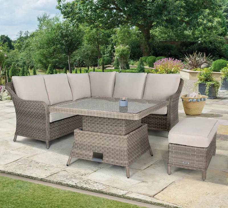 CHARLBURY SIGNATURE CASUAL DINING MINI CORNER SET - Mill Race Garden Centre