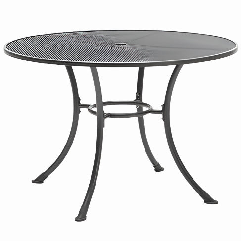 Table Mesh Top Rnd Grey 110cm - Mill Race Garden Centre