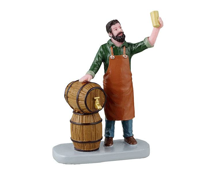 Brewmaster Lemax Christmas Village Figurine - Mill Race Garden Centre