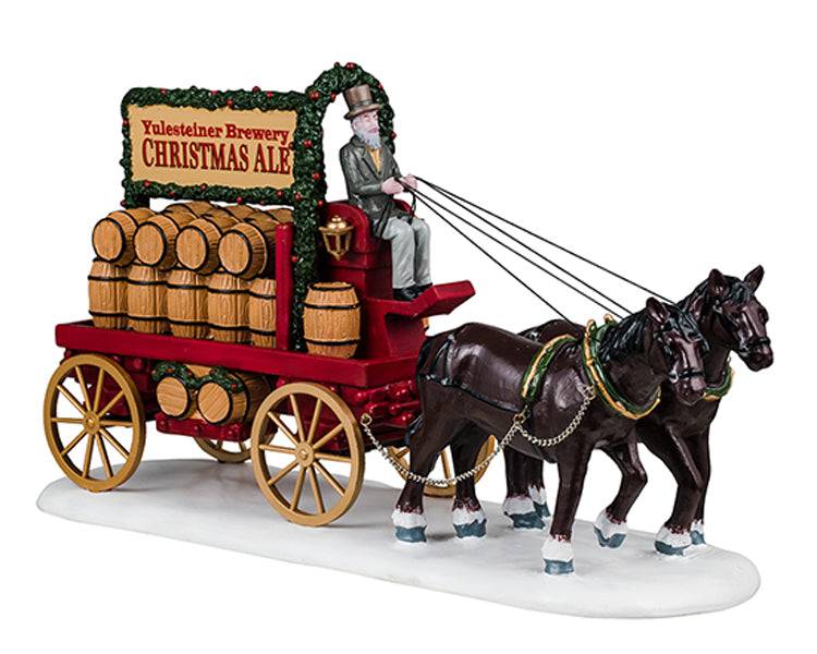 Christmas Ale Delivery Lemax Christmas Village Table Accent - Mill Race Garden Centre