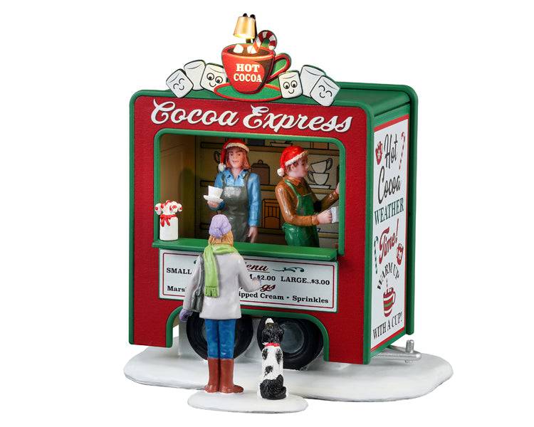 Cocoa Express Lemax Christmas Village Table Accent - Mill Race Garden Centre