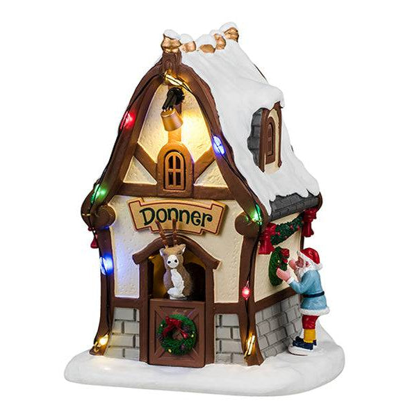 Donner's Den Lemax Christmas Village Table Accent - Mill Race Garden Centre