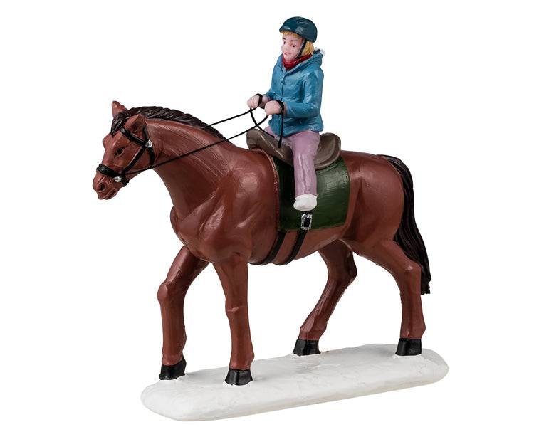 Practice Trails Lemax Christmas Village Figurine - Mill Race Garden Centre