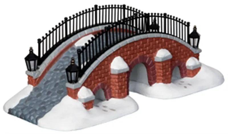 Cold Creek Bridge Lemax Christmas Village Accessory - Mill Race Garden Centre