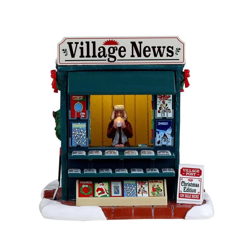 Good News Day Lemax Christmas Village Table Accent - Mill Race Garden Centre
