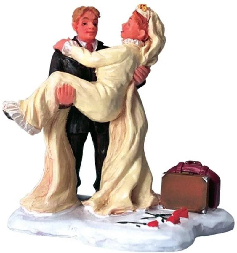Just Married Lemax Christmas Village Figurine - Mill Race Garden Centre