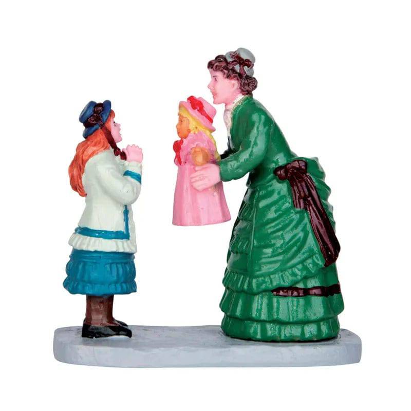 New Doll For Christmas Lemax Christmas Village Figurine - Mill Race Garden Centre