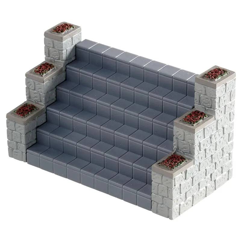 Lemax Christmas Village accessory featuring a detailed staircase for holiday village display, crafted by Lemax.