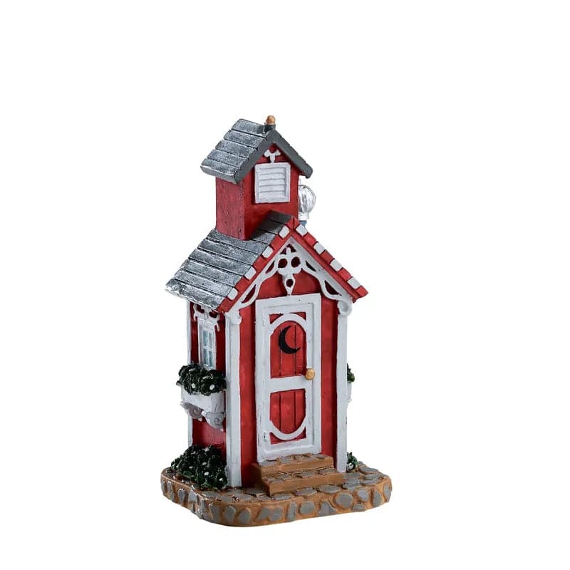 Victorian Outhouse Lemax Christmas Village Accessory - Mill Race Garden Centre