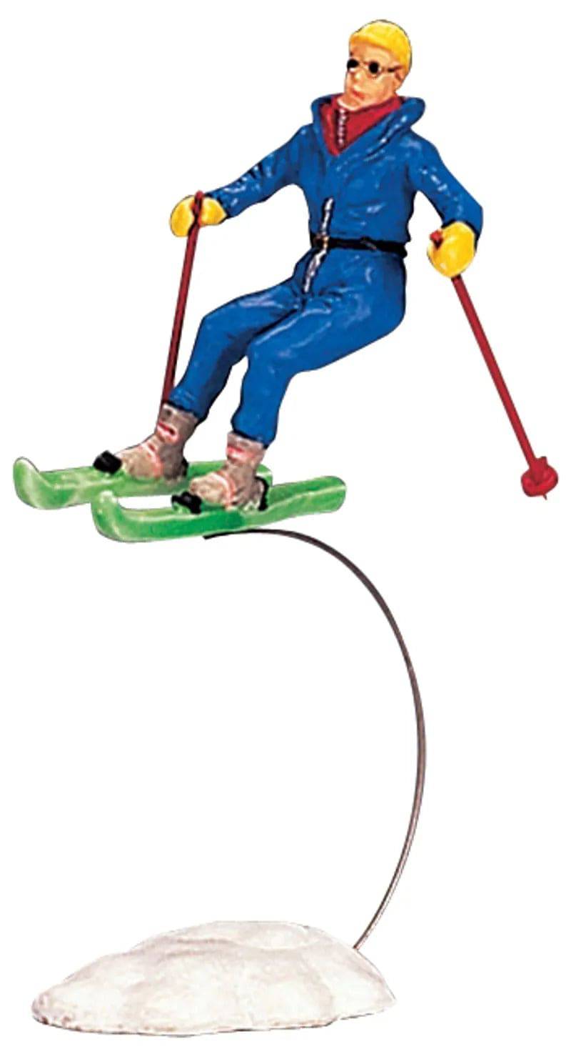 Weekend Skier Lemax Christmas Village Figurine - Mill Race Garden Centre