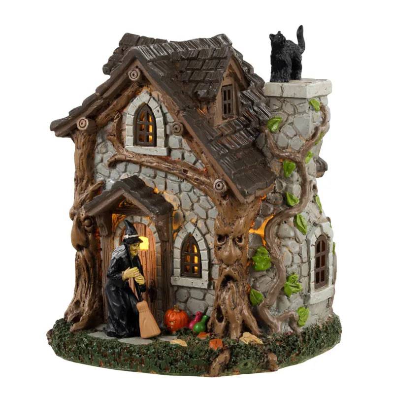 Lemax Wanda's Cottage Spooky Town Lighted Building - Mill Race Garden Centre