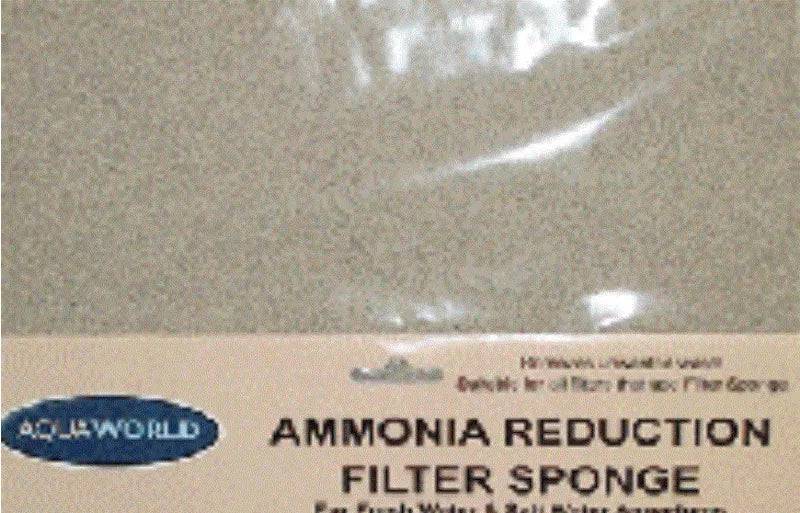 19 x 8cm Aquaworld Ammonia Reduction Filter Sponge - Mill Race Garden Centre