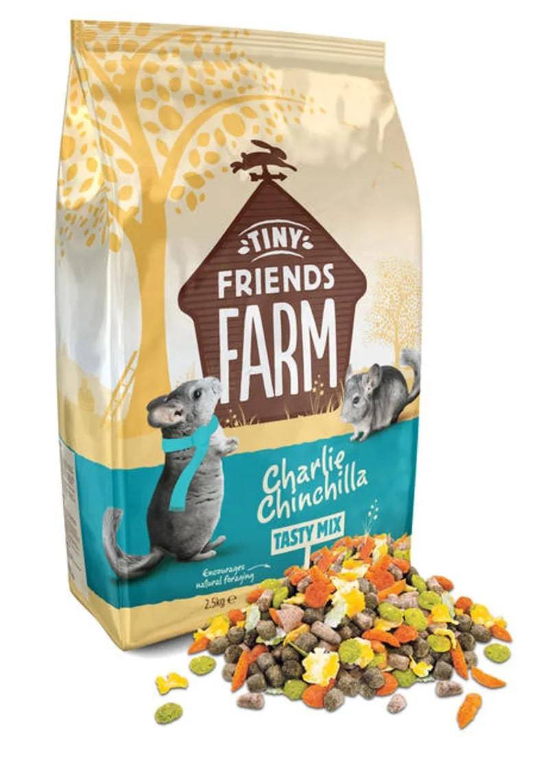 Charlie Chinchilla Tasty Mix 850g - Mill Race Garden Centre