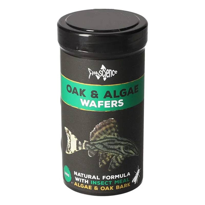 Fish Science Oak Algae Wafers 50g - Mill Race Garden Centre