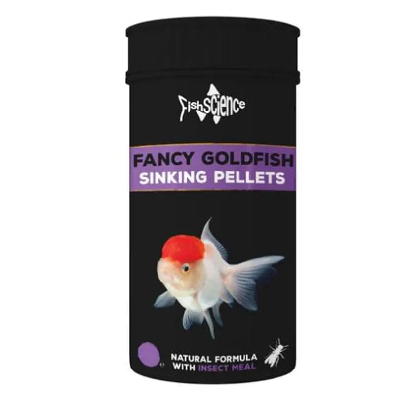 FishScience Fancy Goldfish Sinking Pellets 150g - Mill Race Garden Centre
