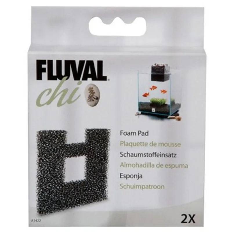 Fluval Chi Aquarium 19 and 25L Foam Pads 2pk - Mill Race Garden Centre