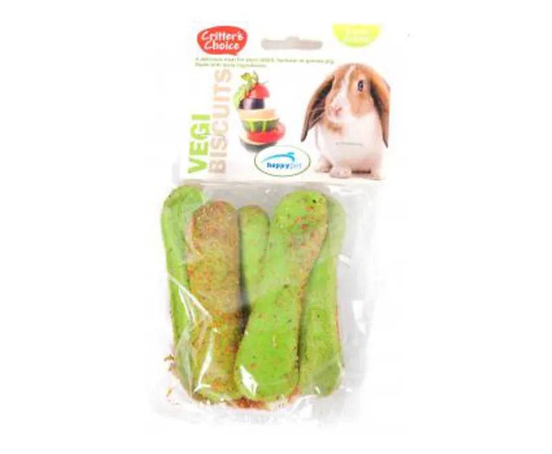 Happy Pet Vegi Biscuit Small Animal Treat - Mill Race Garden Centre