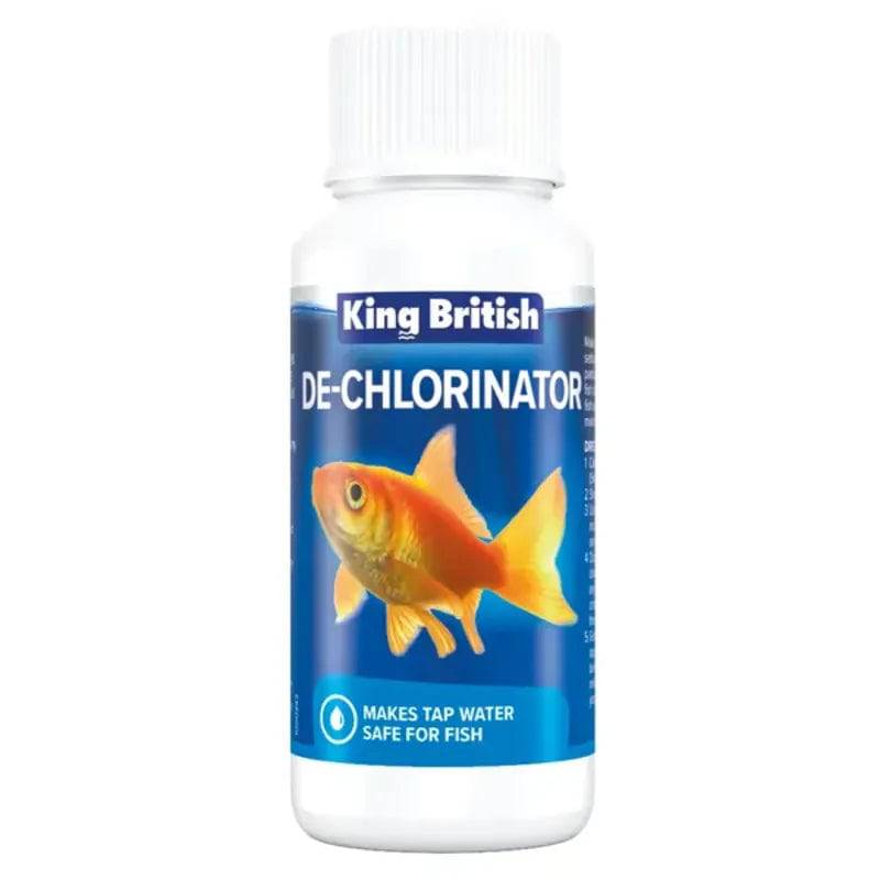 King British De-Chlorinator 100ml - Mill Race Garden Centre