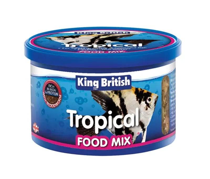 King British Tropical Fish Food Mix 25g - Mill Race Garden Centre