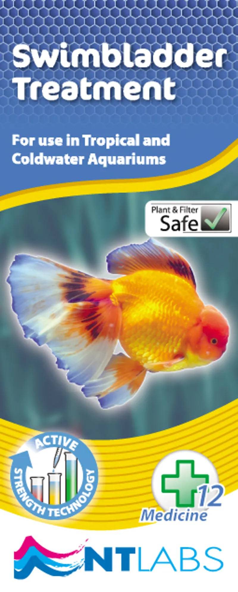NT Labs Swimbladder Treatment For Aquariums 100ml - Mill Race Garden Centre