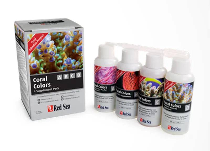 Red Sea Coral Colours Set 100ml - Mill Race Garden Centre