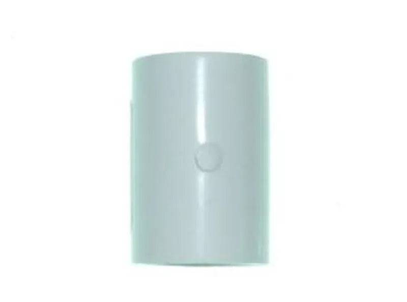 White coupling for 2 inch bore PVC-U pipe - Mill Race Garden Centre