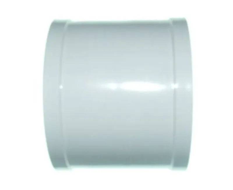White coupling for 3 Inch bore PVC-U pipe - Mill Race Garden Centre