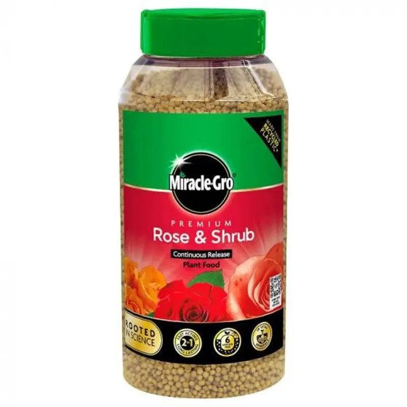 Miracle-Gro Rose Continuous Release Plant Food 900G - Mill Race Garden Centre